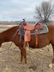 Ranch versatility saddle 15.5 inch seat